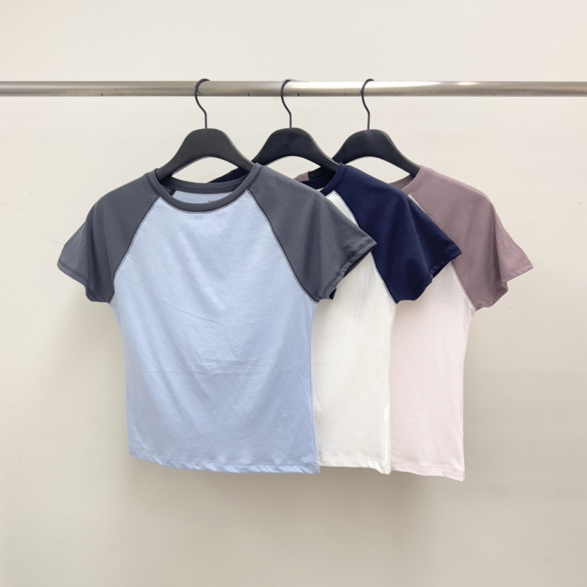 RIVER韓國代購女裝新品26夏季推薦休閑時尚26春夏熱賣T恤WATER/RIVERT恤