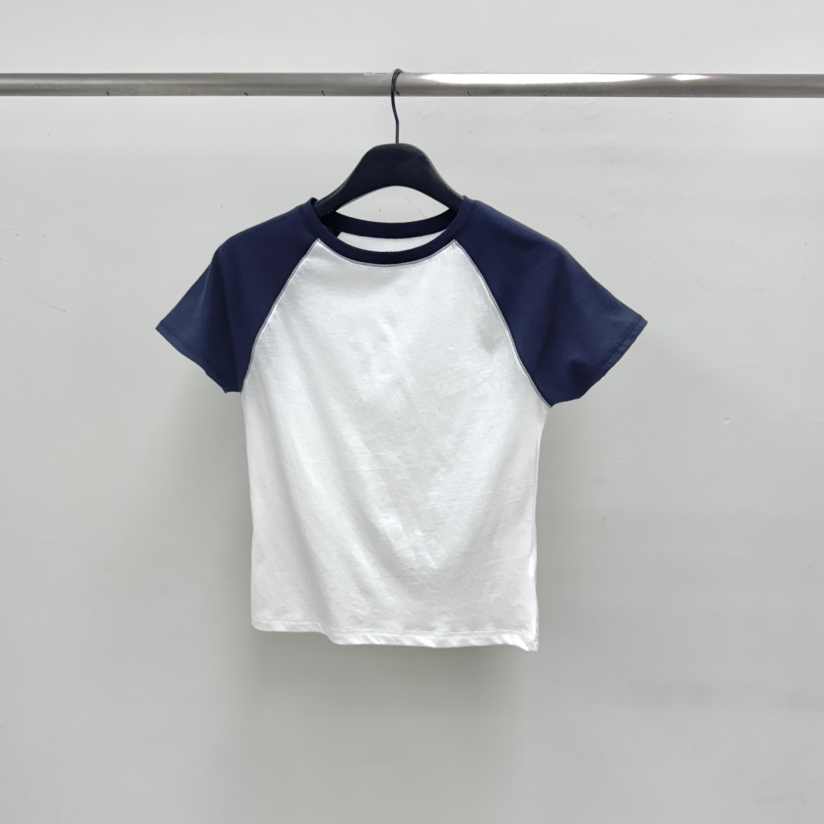 RIVER韓國代購女裝新品26夏季推薦休閑時尚26春夏熱賣T恤WATER/RIVERT恤圖色2