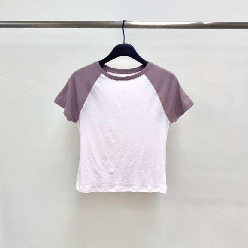 RIVER韓國代購女裝新品26夏季推薦休閑時尚26春夏熱賣T恤WATER/RIVERT恤圖色3