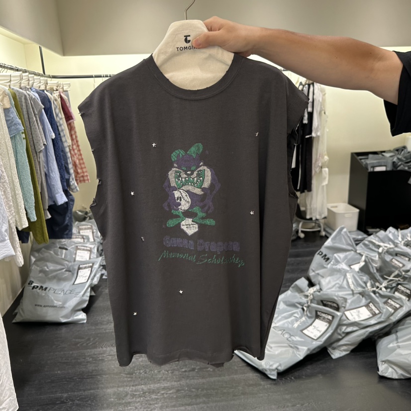 TOMGIRL東大門實拍韓國女士新品熱賣時尚26夏季職業吊帶背心TOMGIRL吊帶/背心圖色1