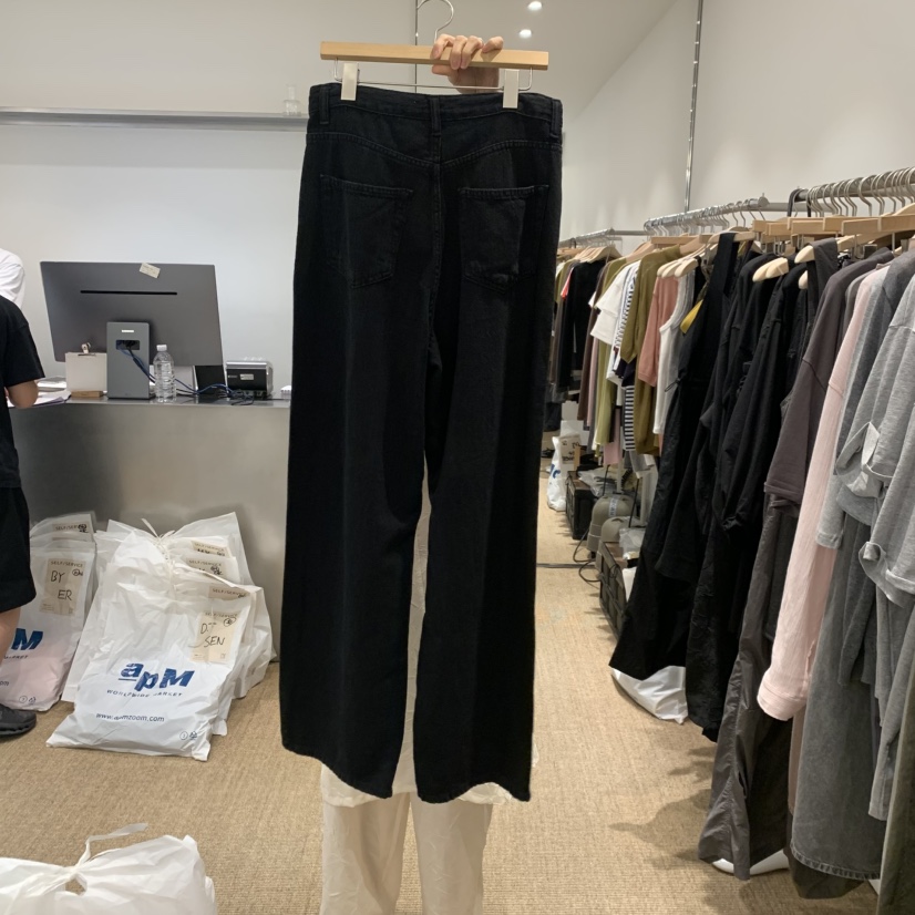 SELF SERVICE韓國直郵女裝新品推薦休閑人氣時尚26夏季牛仔褲SELF SERVICE牛仔褲