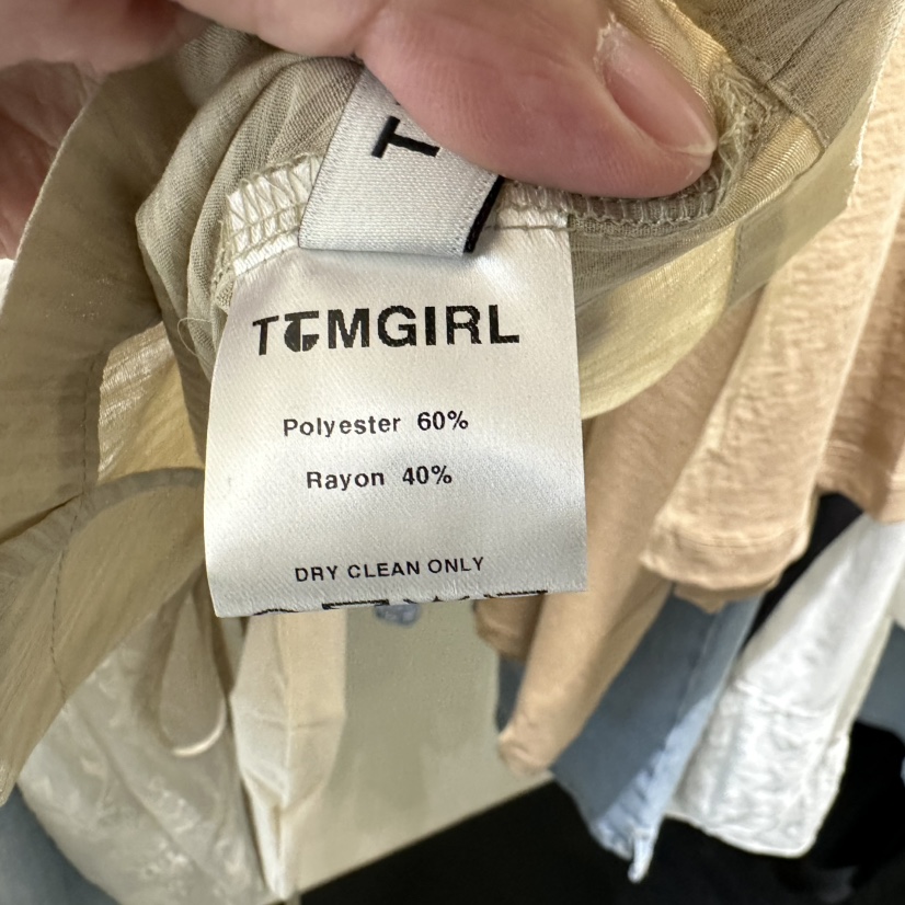 TOMGIRL東大門實拍韓國女裝新款人氣26春夏時尚推薦吊帶背心TOMGIRL吊帶/背心