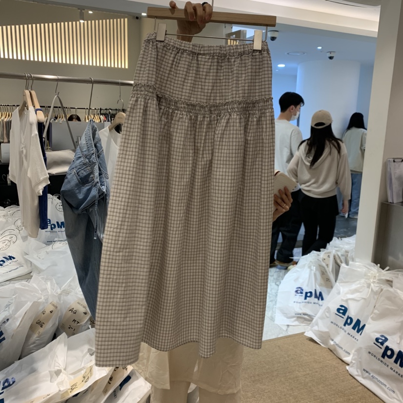 SELF SERVICE東大門實拍韓國女裝新品職業26春夏人氣長裙SELF SERVICE長裙