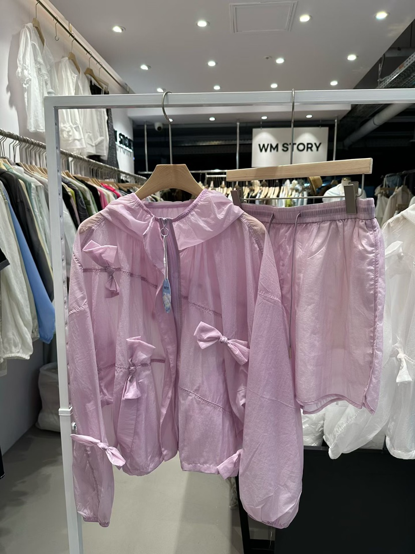 SIMPLE PARK/WMSTORY東大門實拍韓國女裝新品26春夏套裝套裝絲帶WMSTORY/SIMPLE PARK套裝圖色1