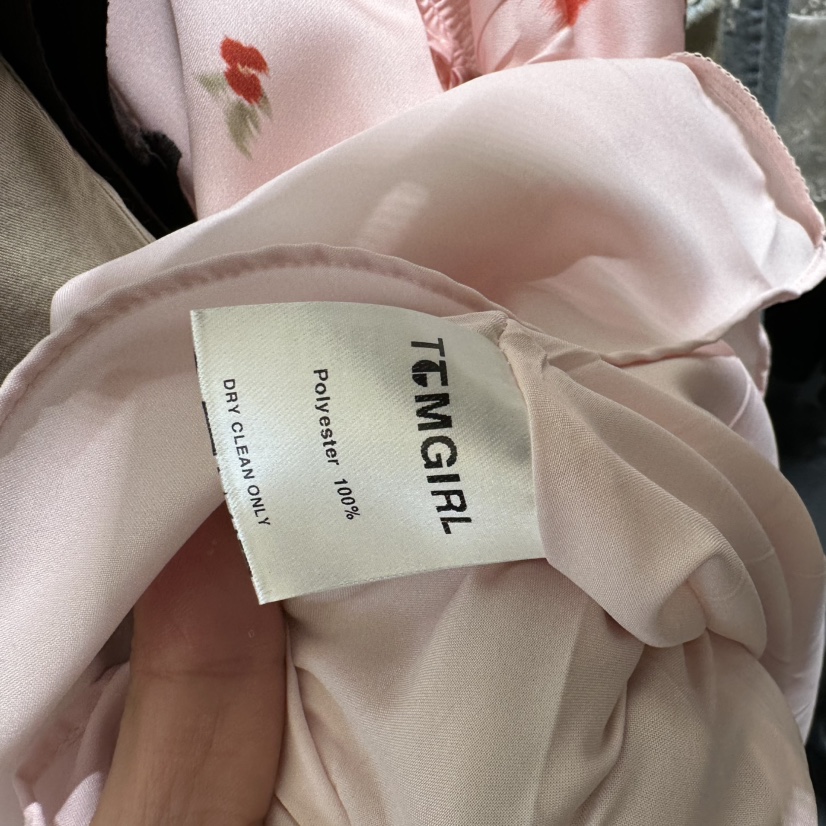 TOMGIRL韓國代購女裝新款熱賣26春夏推薦時尚休閑26夏季連衣裙TOMGIRL連衣裙