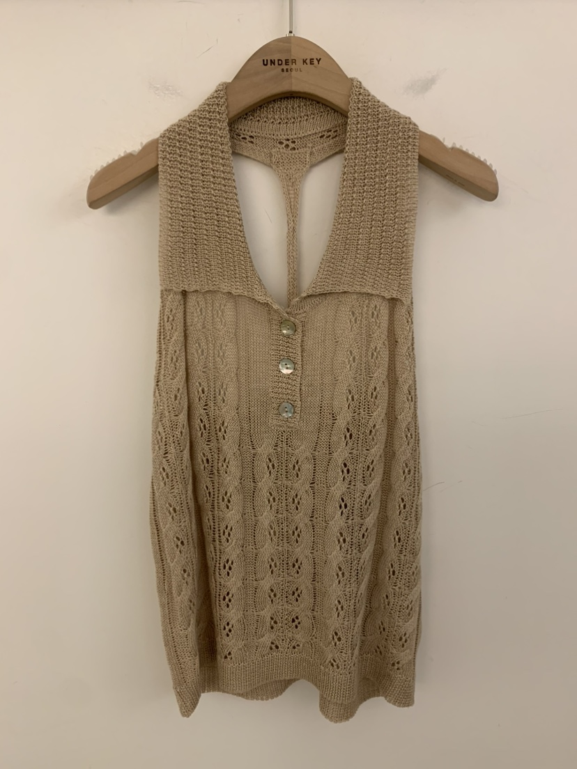 UNDER KEY韓國東大門代購女士新品推薦26春夏休閑吊帶背心UNDER KEY吊帶/背心圖色1