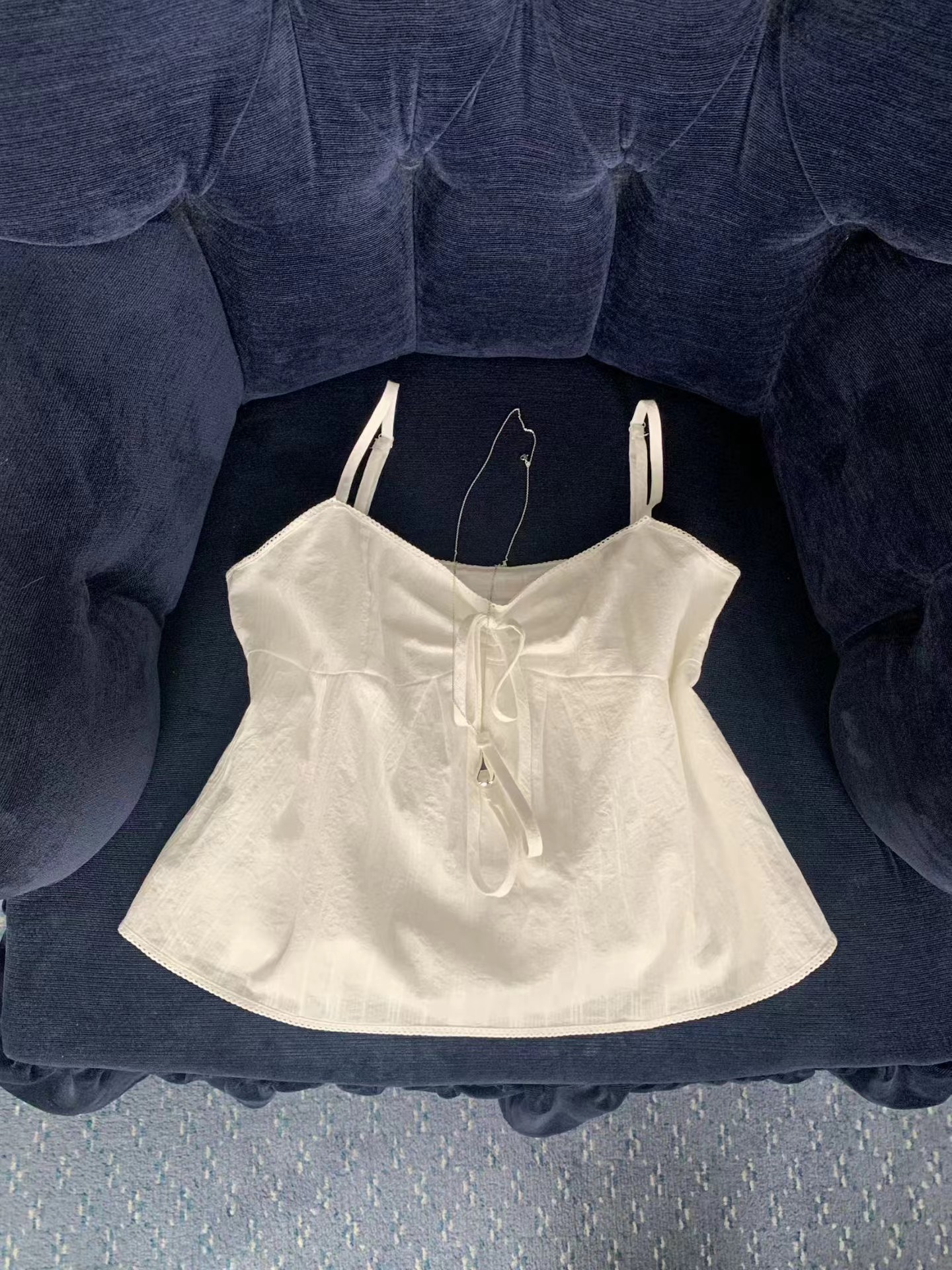 MELLOUNGE-멜라운지-T韓國代購女士新品26夏季吊帶背心MELLOUNGE-2件起吊帶/背心圖色2