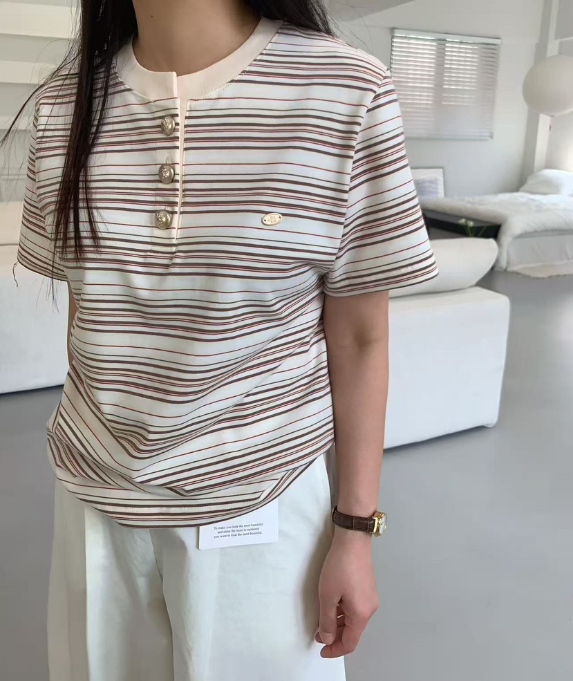 J CRANE-A韓國東大門代購女士新款休閑26春夏人氣職業T恤J CRANET恤