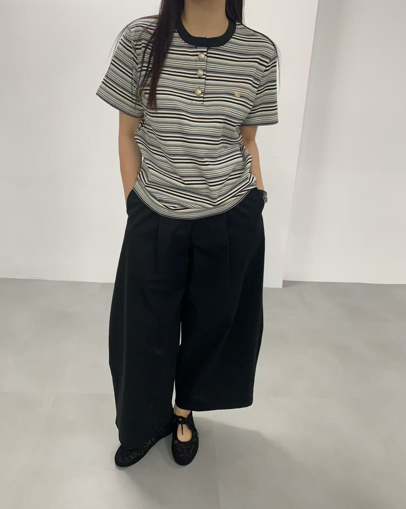 J CRANE-A韓國東大門代購女士新款休閑26春夏人氣職業T恤J CRANET恤