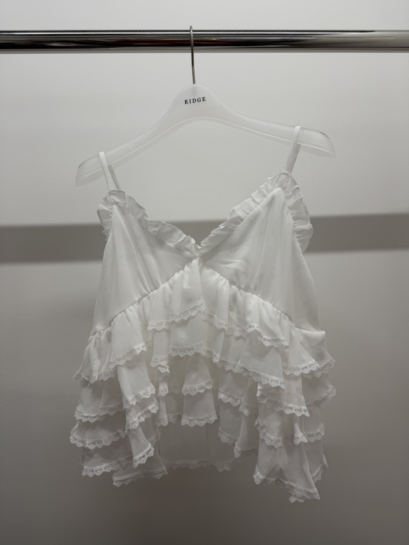 RIDGE-P韓國直郵女裝新品時尚熱賣26春夏吊帶背心不含圍巾RIDGE-P吊帶/背心