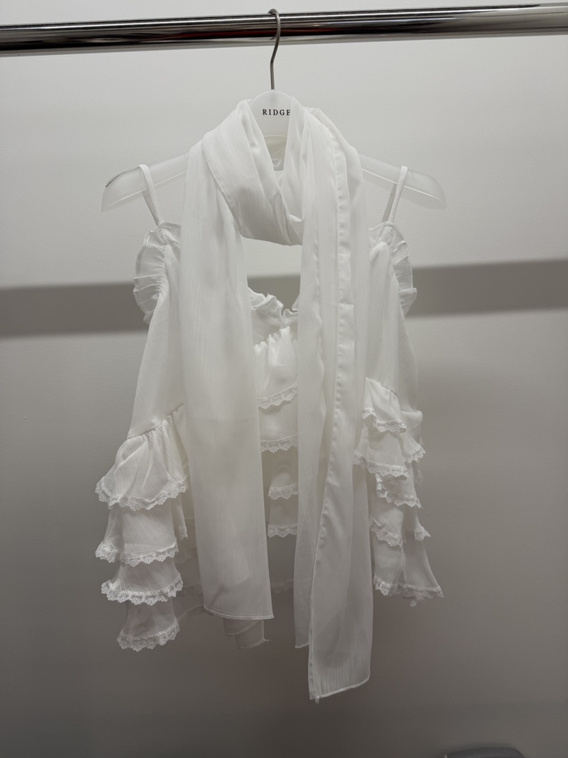 RIDGE-P韓國直郵女裝新品時尚熱賣26春夏吊帶背心不含圍巾RIDGE-P吊帶/背心圖色1