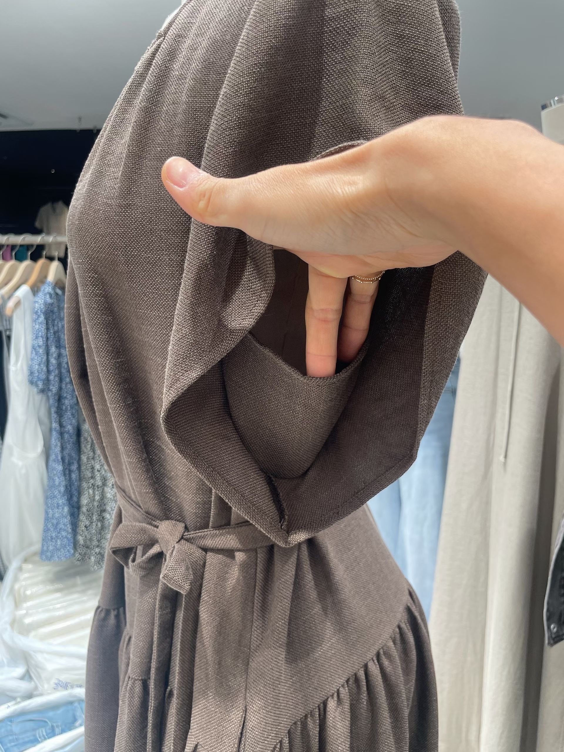 CELLONA韓國直郵女士新款時尚休閑熱賣26春夏連衣裙含腰繩MSCELLONA連衣裙