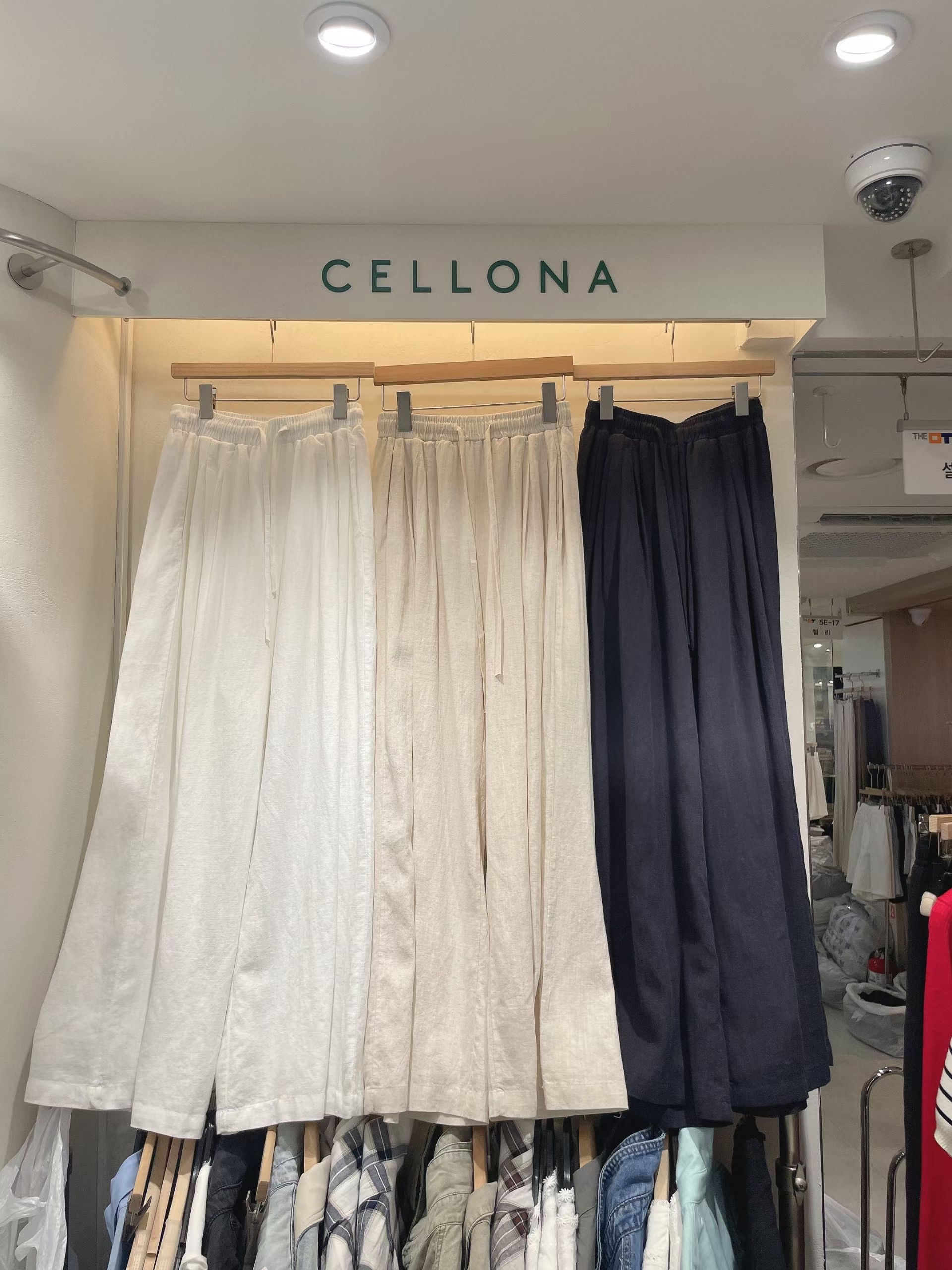 CELLONA韓國直郵女裝新款時尚休閑熱賣26夏季職業人氣休閑褲CELLONA休閑褲