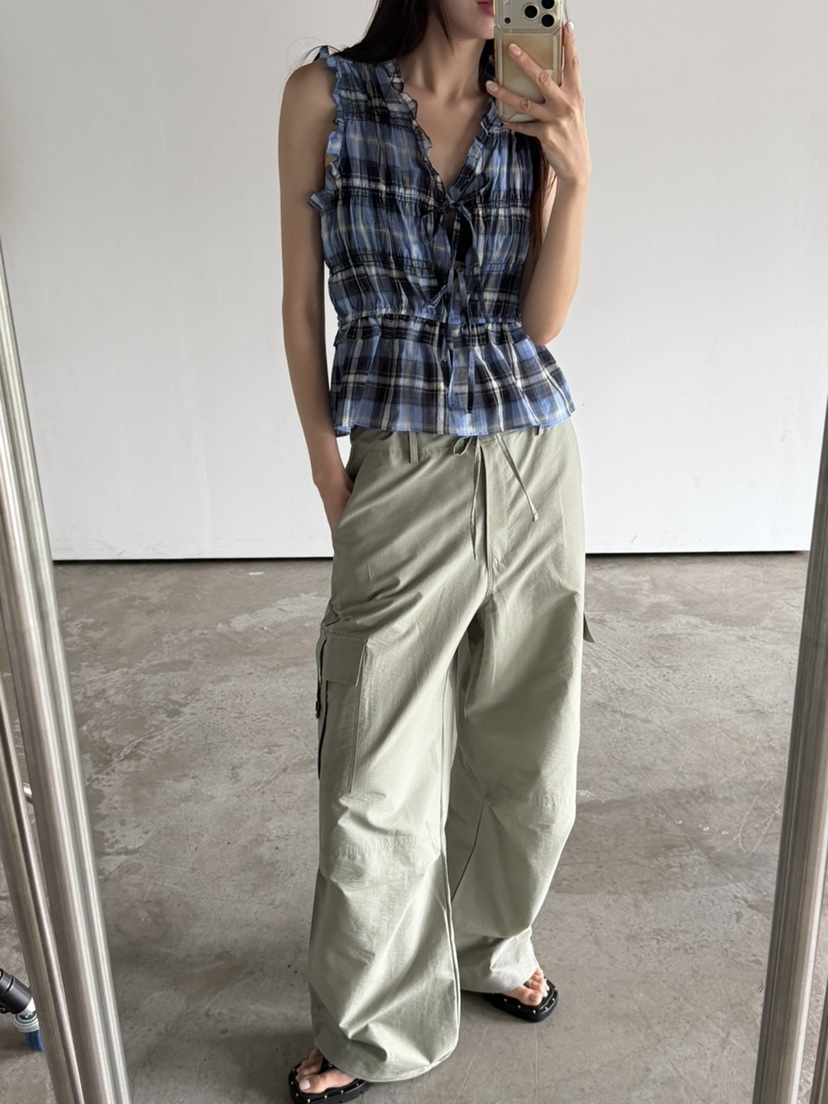 FOSET韓國代購女裝新品26夏季休閑人氣熱賣吊帶背心無袖SFOSET吊帶/背心