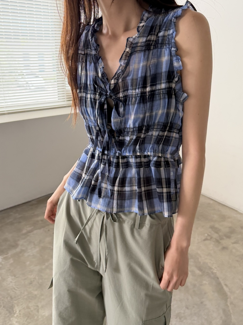FOSET韓國代購女裝新品26夏季休閑人氣熱賣吊帶背心無袖SFOSET吊帶/背心