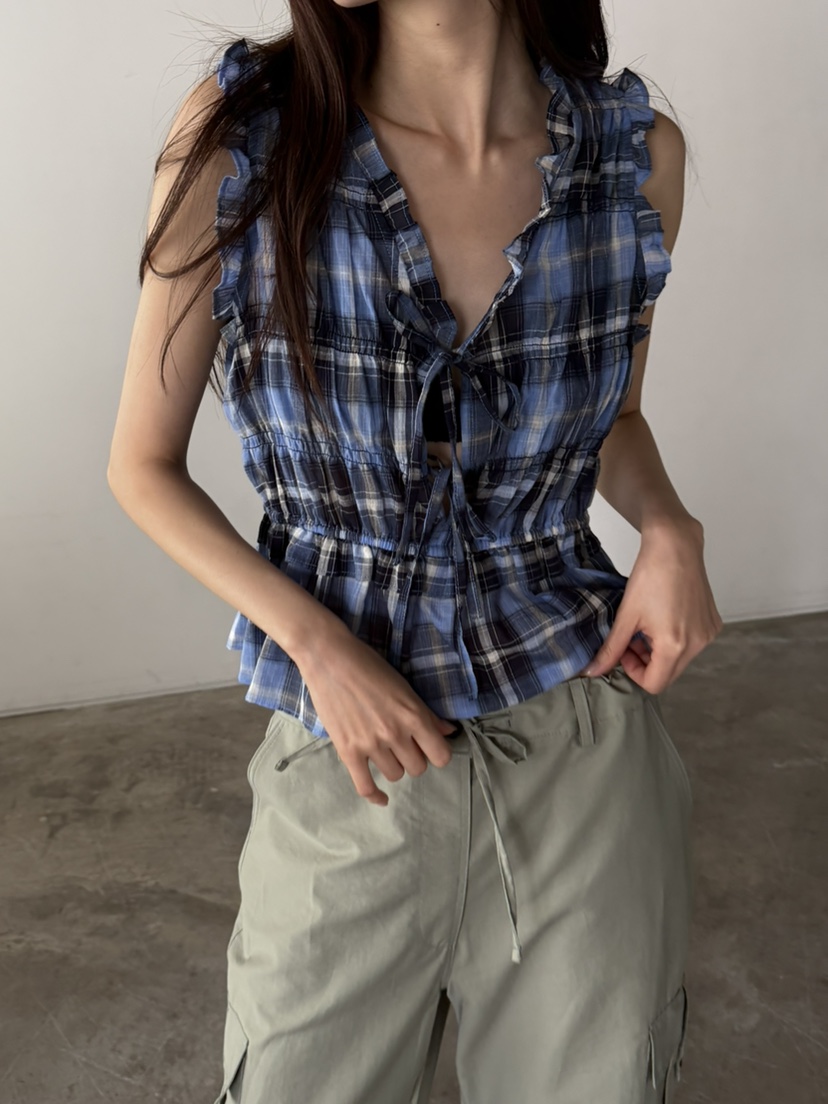 FOSET韓國代購女裝新品26夏季休閑人氣熱賣吊帶背心無袖SFOSET吊帶/背心