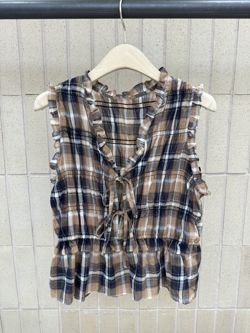 FOSET韓國代購女裝新品26夏季休閑人氣熱賣吊帶背心無袖SFOSET吊帶/背心圖色1
