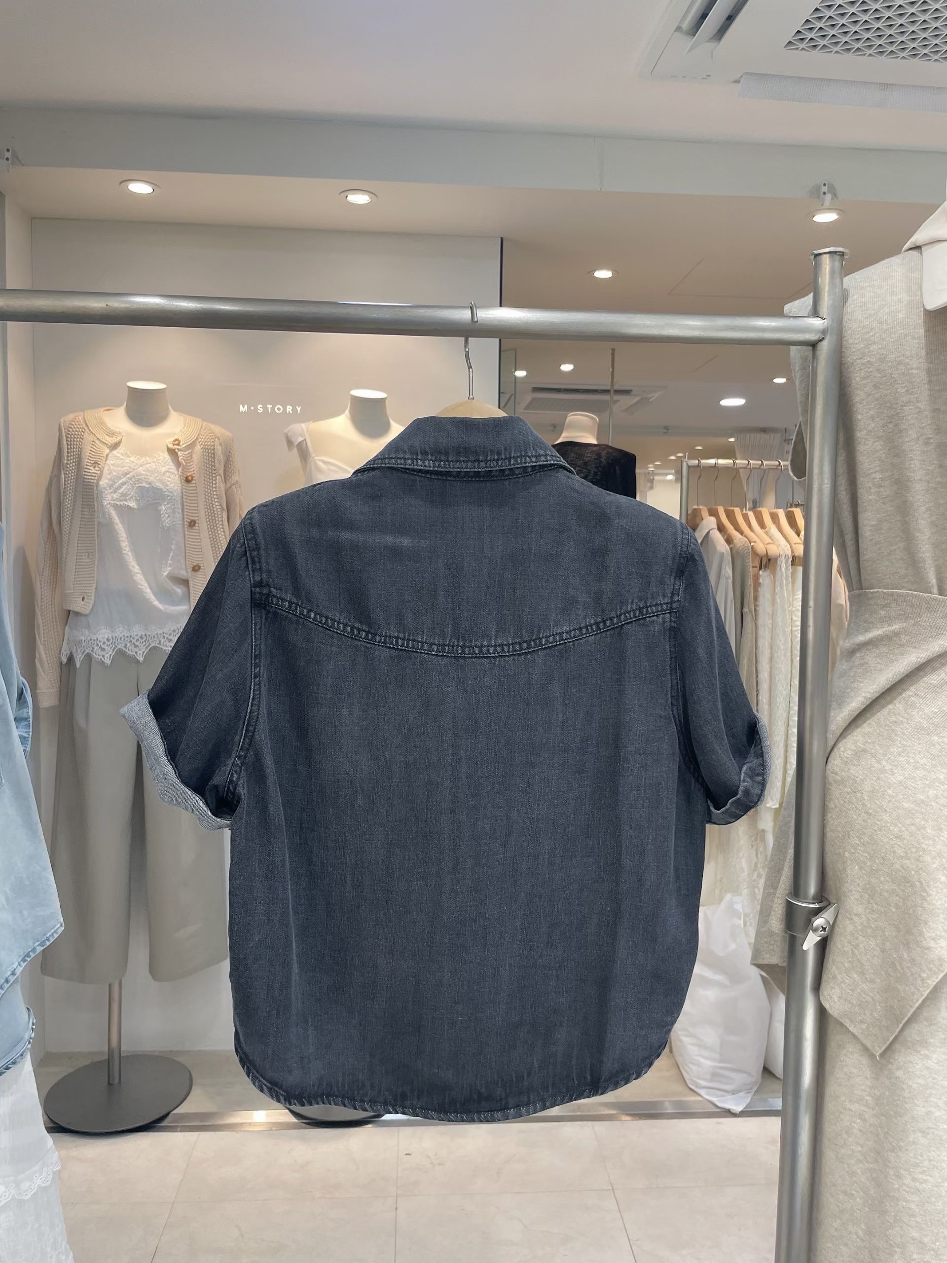CELLONA韓國直郵實拍女裝新品26春夏熱賣休閑人氣襯衫蕾絲衫CELLONA襯衫/蕾絲衫