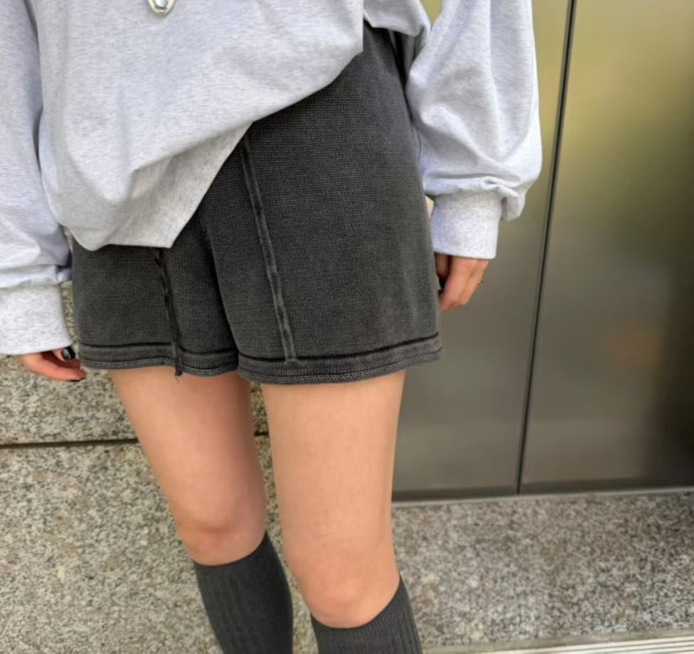 CELLONA韓國東大門直郵女裝新款職業時尚休閑26夏季短褲水洗CELLONA短褲