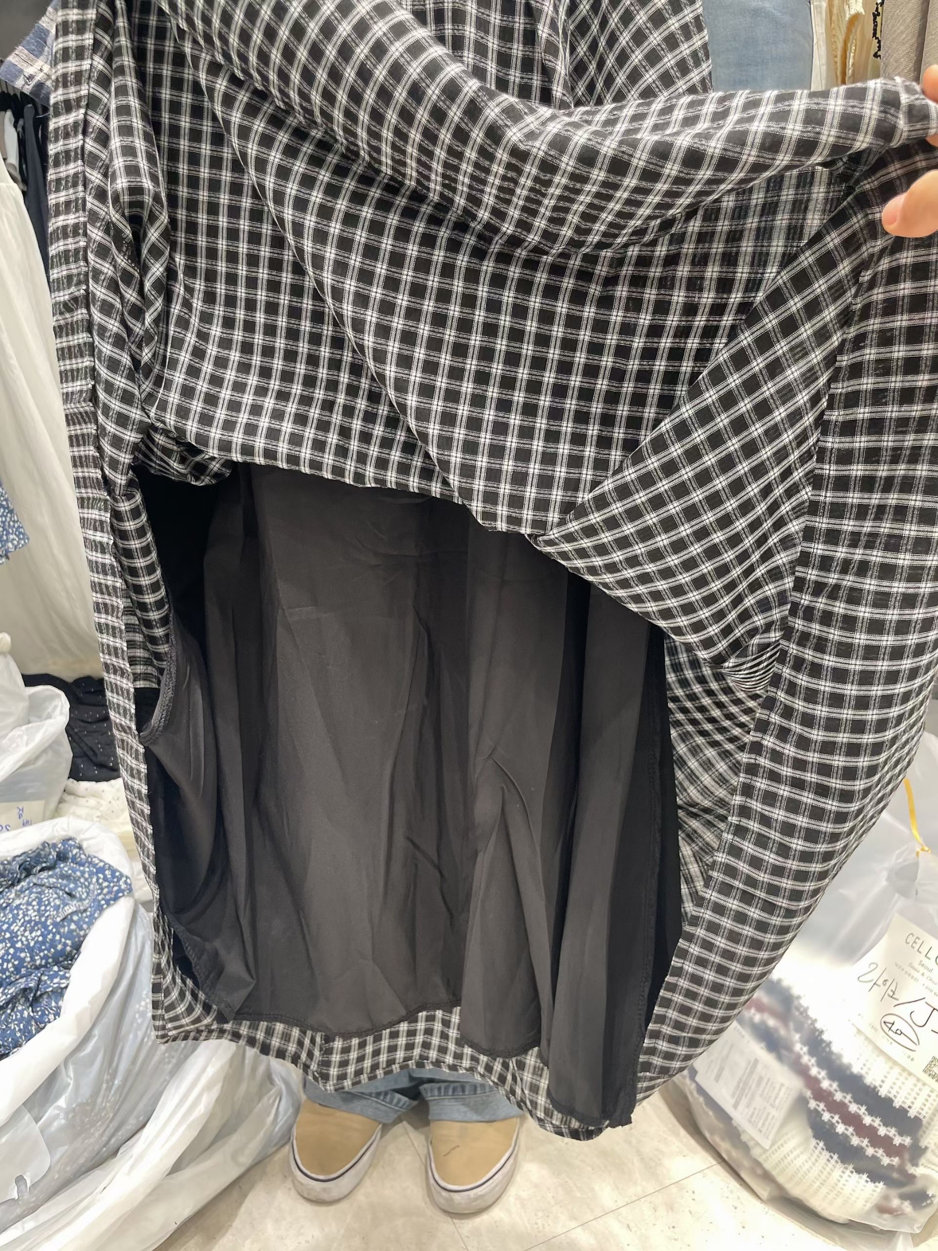 CELLONA韓國東大門直郵女裝新品職業休閑26春夏熱賣連衣裙SCELLONA連衣裙