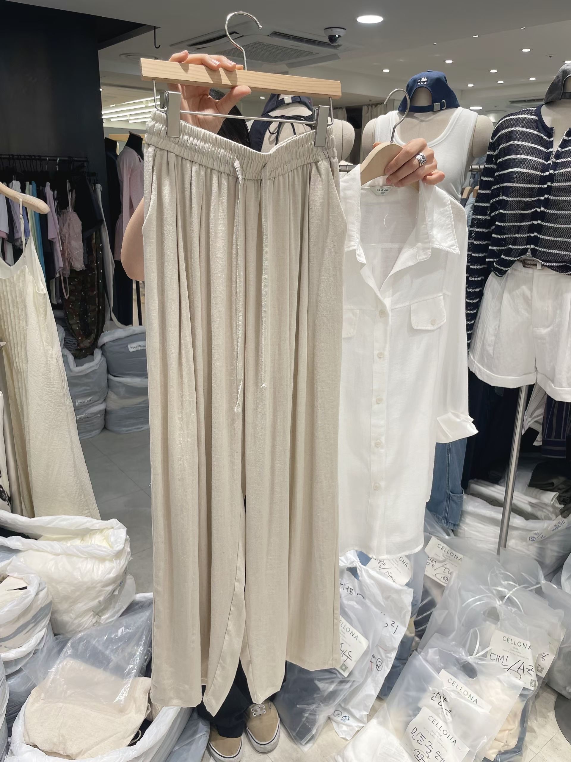 CELLONA韓國直郵女裝新款26春夏時尚職業休閑推薦人氣休閑褲CELLONA休閑褲圖色2