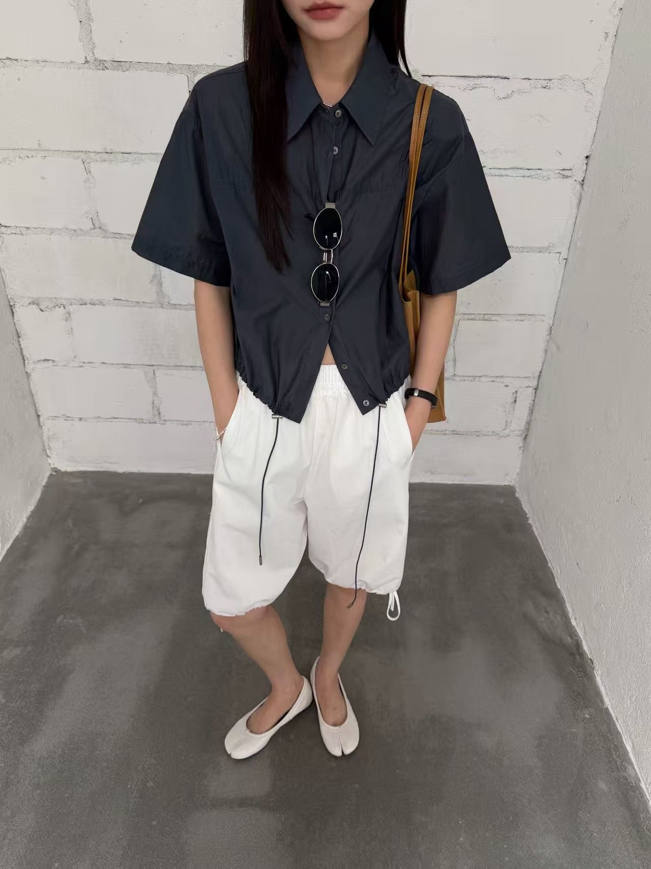 CELLONA東大門實拍韓國女裝新品人氣職業26春夏襯衫蕾絲衫SCELLONA襯衫/蕾絲衫