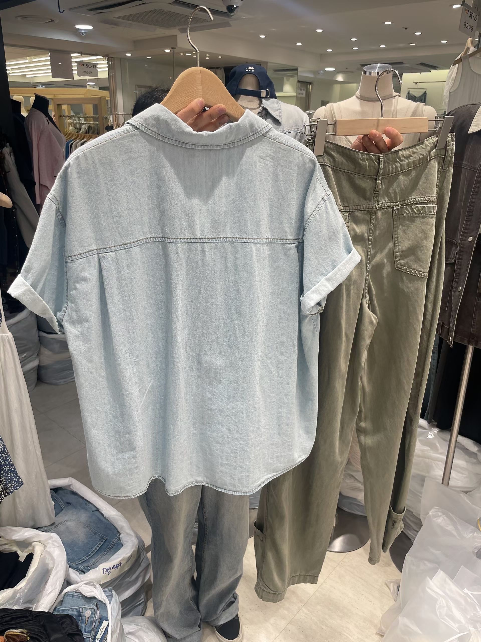 CELLONA韓國直郵實拍女士新品休閑26春夏熱賣26夏季襯衫蕾絲衫CELLONA襯衫/蕾絲衫