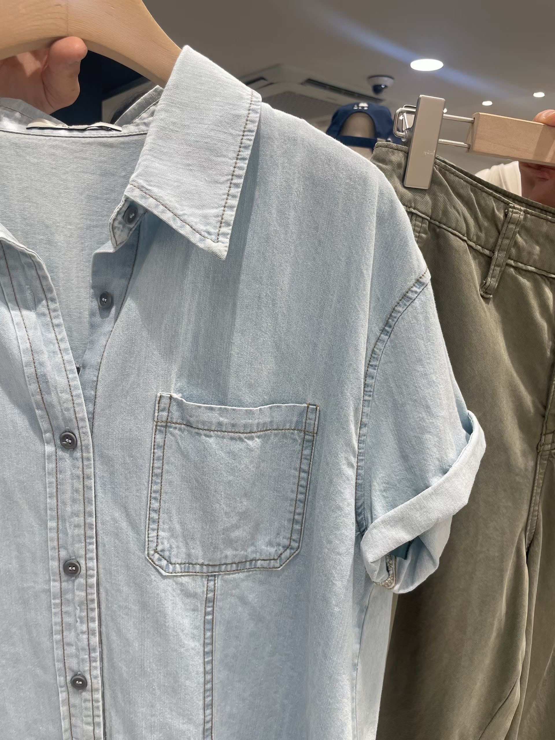 CELLONA韓國直郵實拍女士新品休閑26春夏熱賣26夏季襯衫蕾絲衫CELLONA襯衫/蕾絲衫