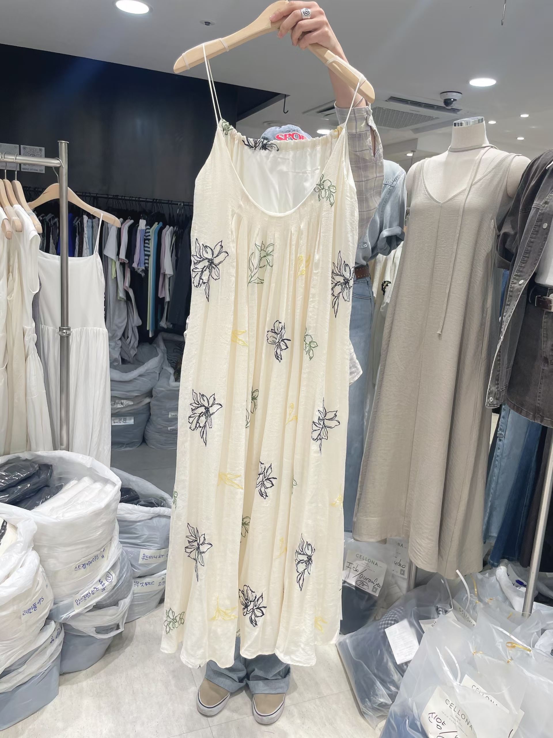 CELLONA韓國直郵女裝新品職業時尚26夏季人氣熱賣連衣裙SCELLONA連衣裙
