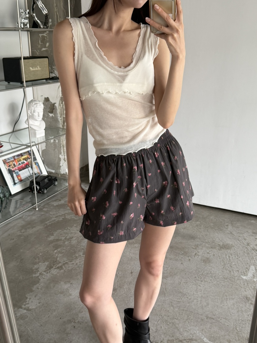 FOSET韓國東大門直郵女士新品時尚26夏季26春夏人氣吊帶背心FOSET吊帶/背心