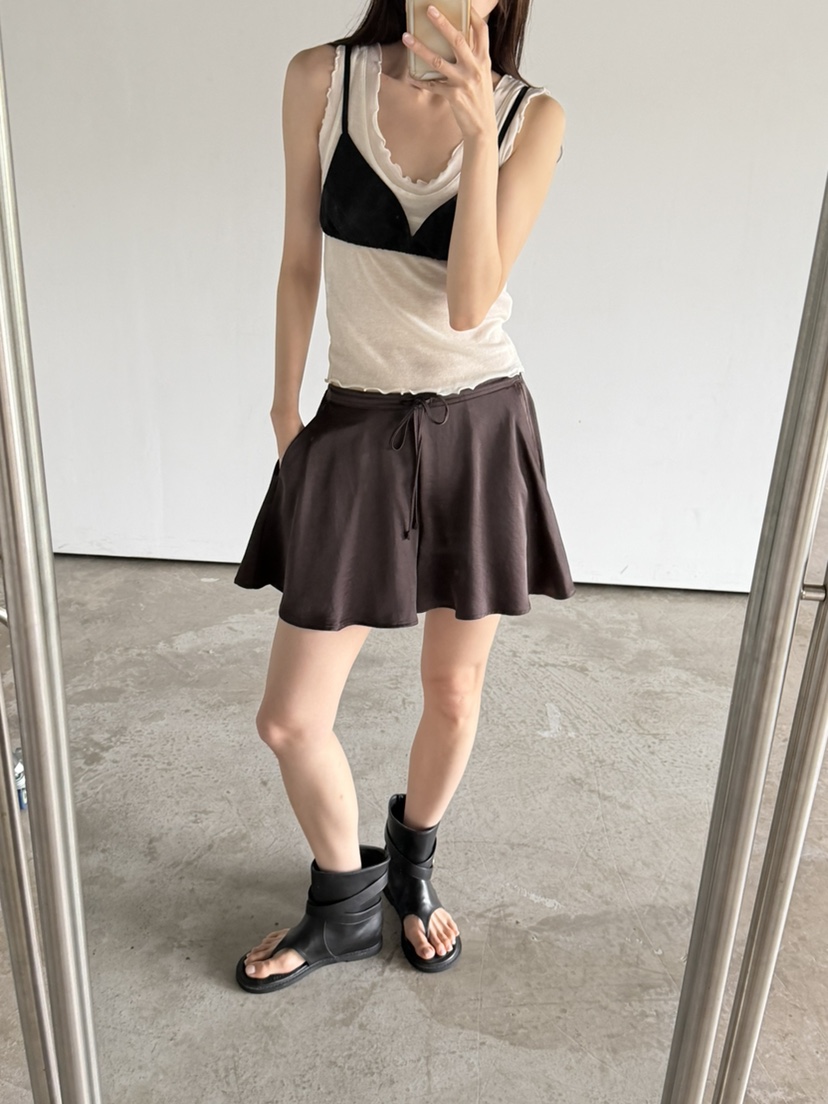 FOSET韓國東大門直郵女士新品時尚26夏季26春夏人氣吊帶背心FOSET吊帶/背心