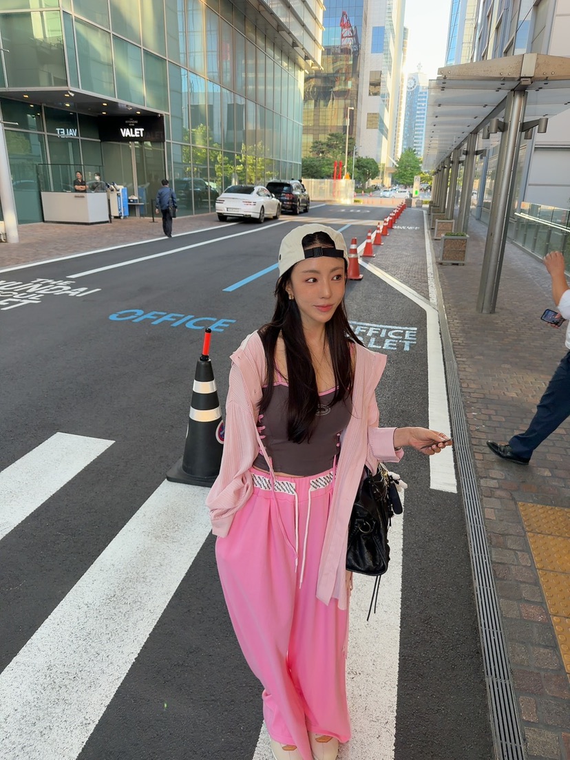 PALETTE-Q韓國直郵女士新款推薦職業26夏季人氣休閑休閑褲PALETTE-Q休閑褲