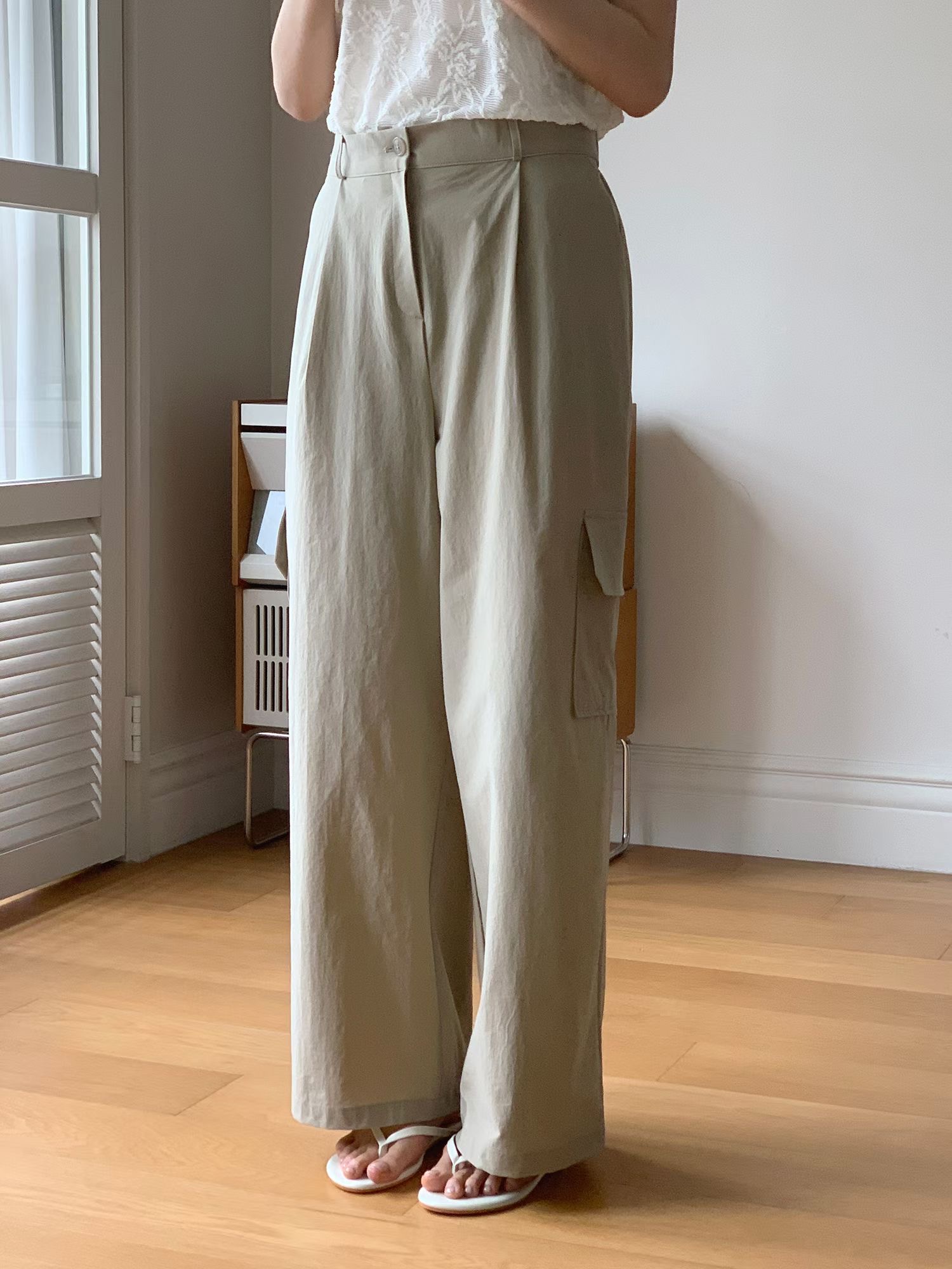 BARI BARI韓國代購女裝新品時尚人氣26春夏26夏季休閑褲BARI BARI-2件起休閑褲圖色2