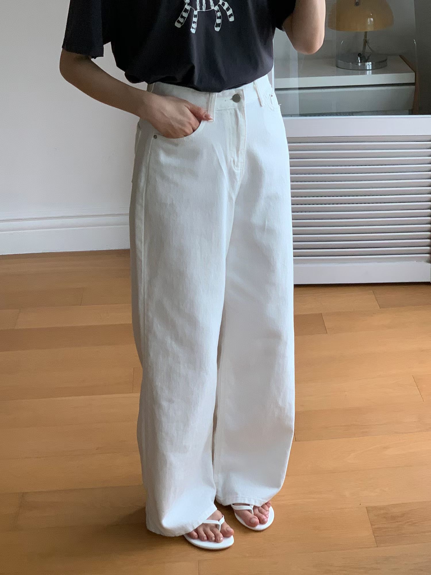 BARI BARI韓國東大門代購女裝新款熱賣職業26春夏牛仔褲BARI BARI-2件起牛仔褲