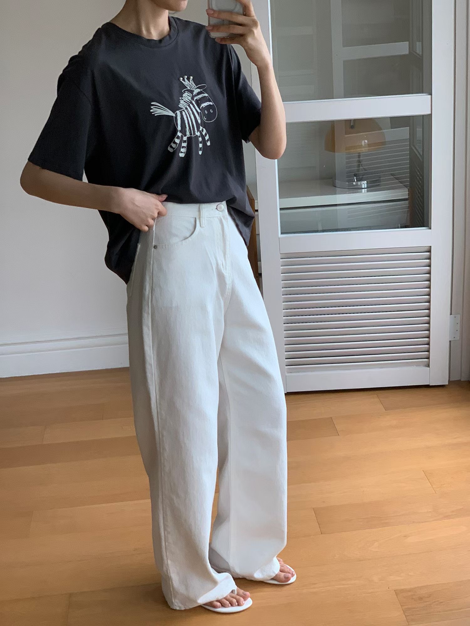 BARI BARI韓國東大門代購女裝新款熱賣職業26春夏牛仔褲BARI BARI-2件起牛仔褲