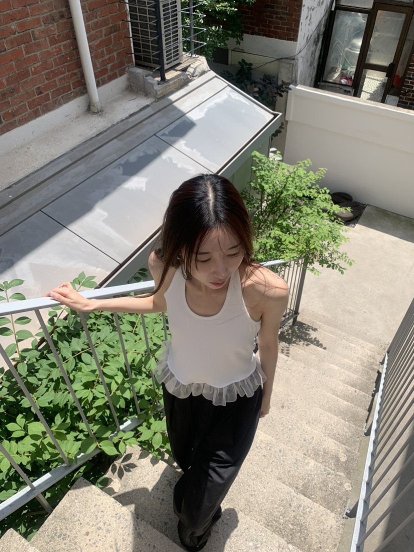 LE AVE韓國代購女裝新款休閑26春夏熱賣吊帶背心露背無袖SLE AVE吊帶/背心