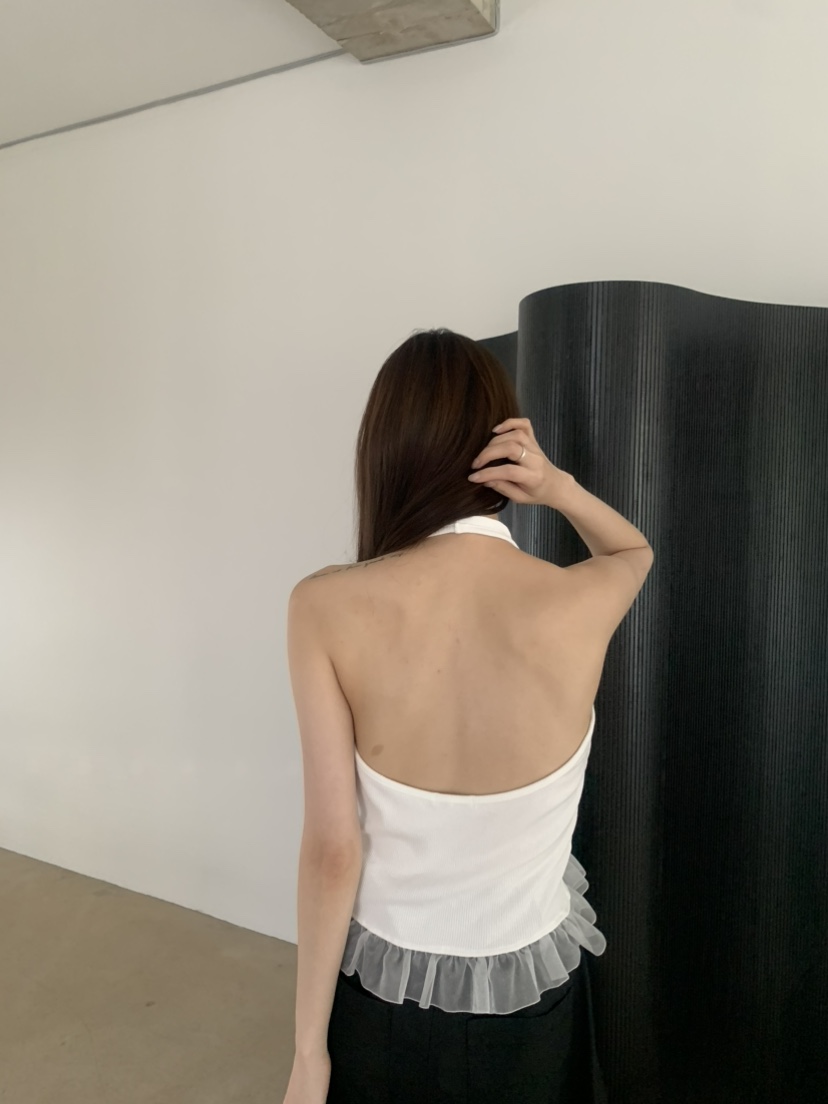 LE AVE韓國代購女裝新款休閑26春夏熱賣吊帶背心露背無袖SLE AVE吊帶/背心