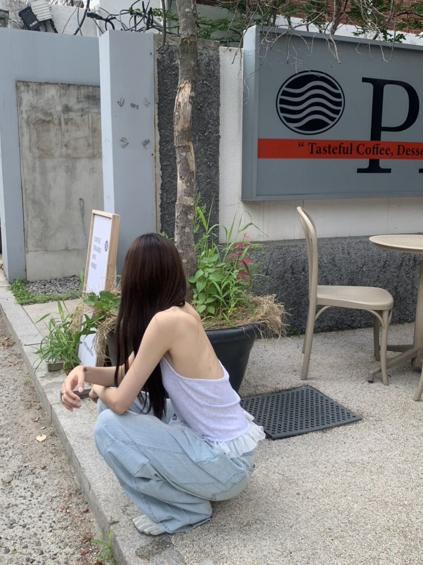 LE AVE韓國代購女裝新款休閑26春夏熱賣吊帶背心露背無袖SLE AVE吊帶/背心
