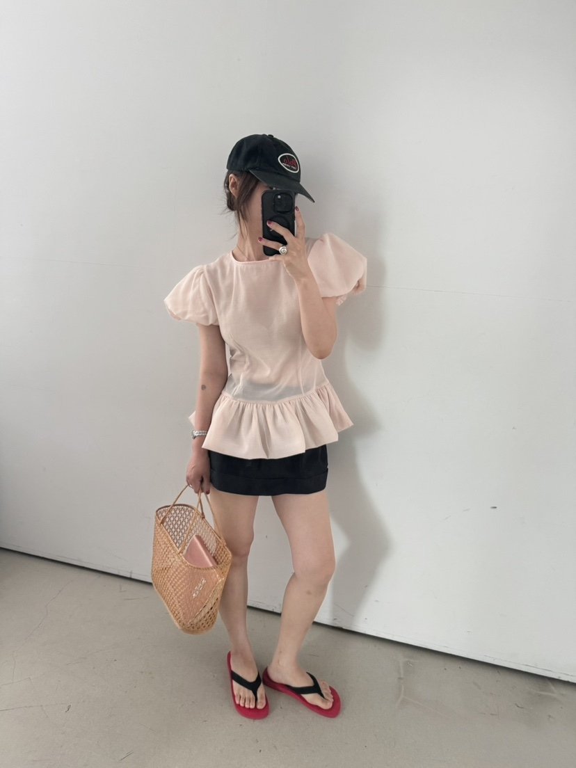 OLI SEOUL韓國直郵女士新款推薦職業休閑人氣襯衫蕾絲衫LOLI SEOUL襯衫/蕾絲衫