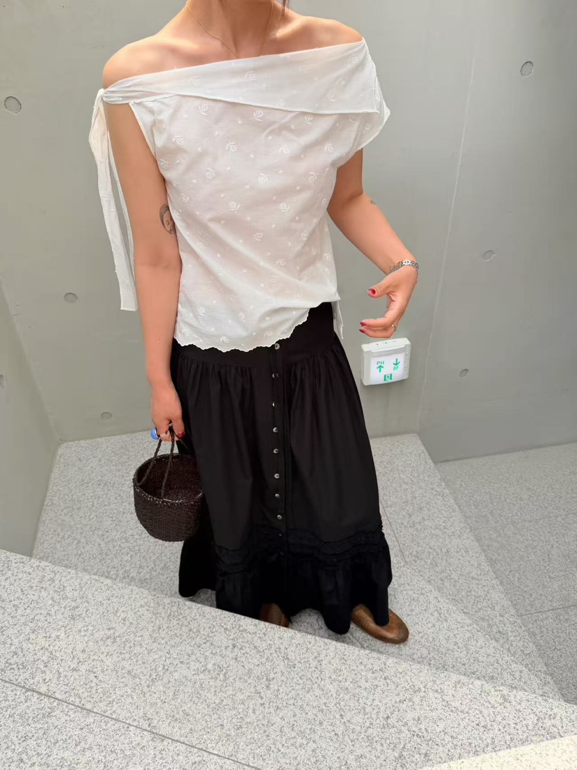 OLI SEOUL韓國代購女裝新品人氣時尚休閑熱賣推薦職業長裙OLI SEOUL長裙