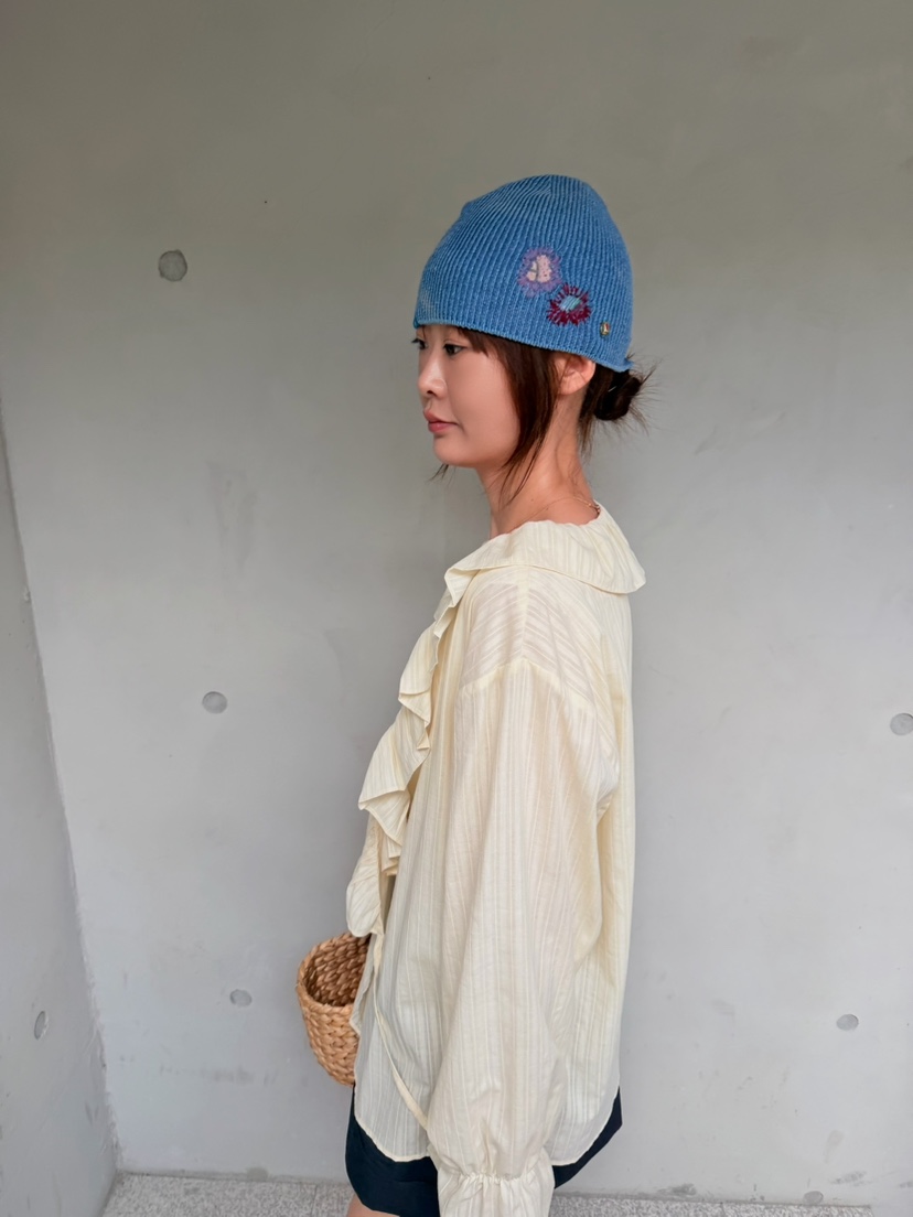 OLI SEOUL韓國代購女士新品職業時尚26春夏推薦襯衫蕾絲衫OLI SEOUL襯衫/蕾絲衫
