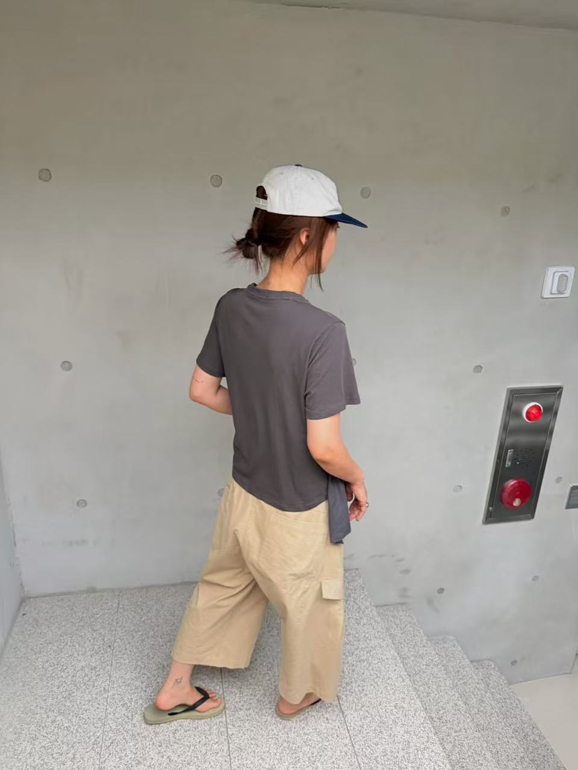 OLI SEOUL韓國東大門直郵女裝新款職業休閑人氣T恤假兩件OLI SEOULT恤