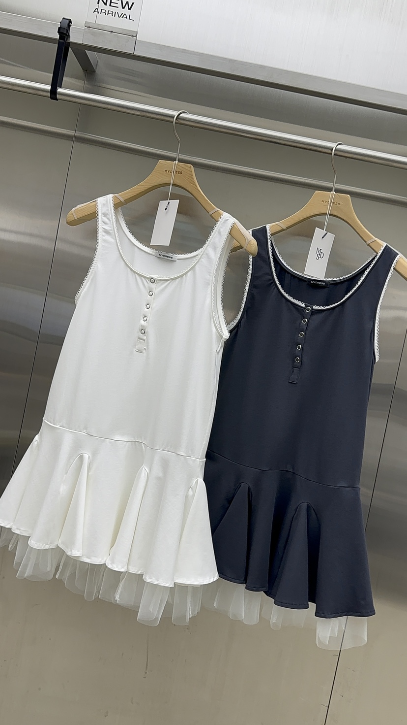 MYDRESS韓國東大門直郵女士新品熱賣26夏季26春夏休閑連衣裙MYDRESS連衣裙