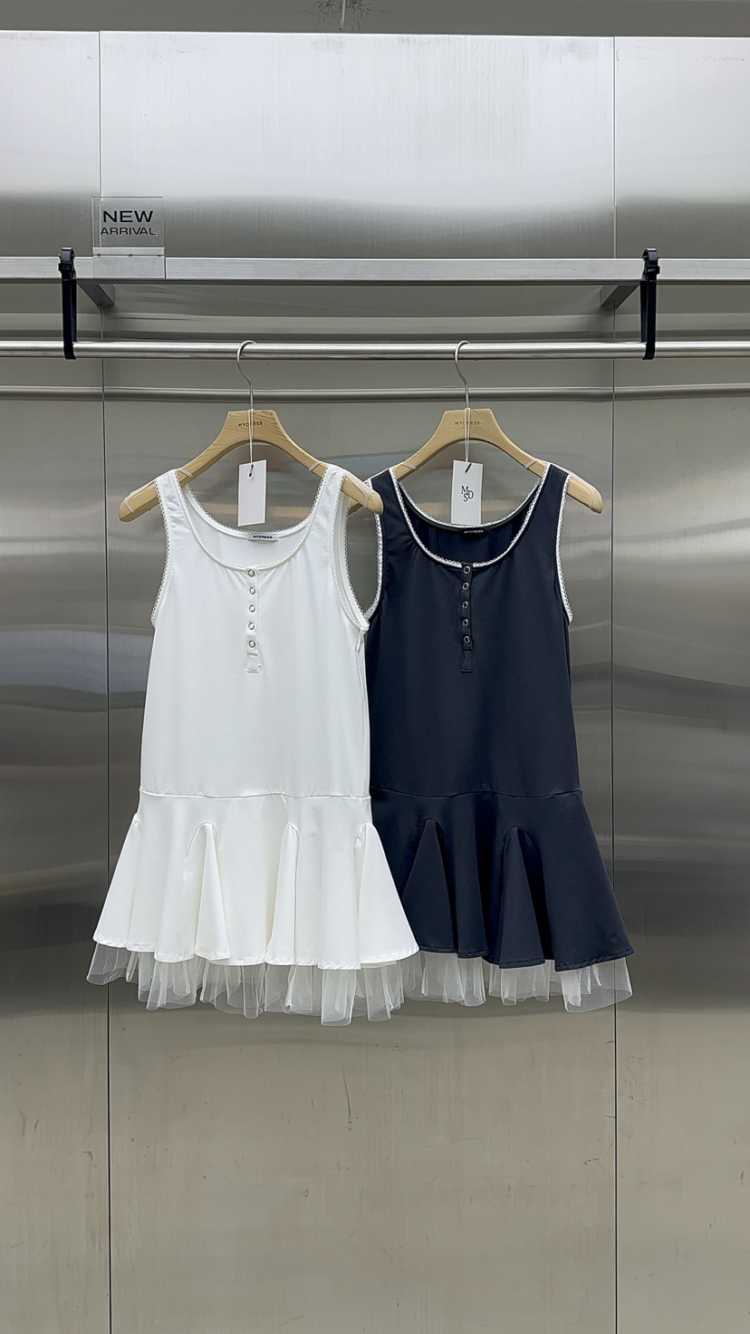 MYDRESS韓國東大門直郵女士新品熱賣26夏季26春夏休閑連衣裙MYDRESS連衣裙