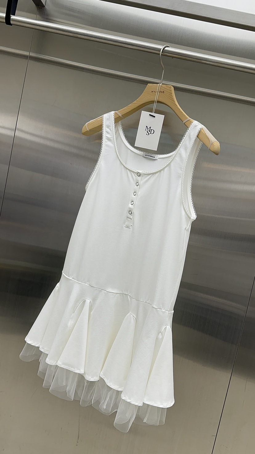 MYDRESS韓國東大門直郵女士新品熱賣26夏季26春夏休閑連衣裙MYDRESS連衣裙