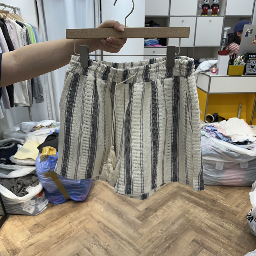 DE LINE韓國直郵女士新款人氣26春夏熱賣26夏季休閑短褲DE LINE短褲圖色3