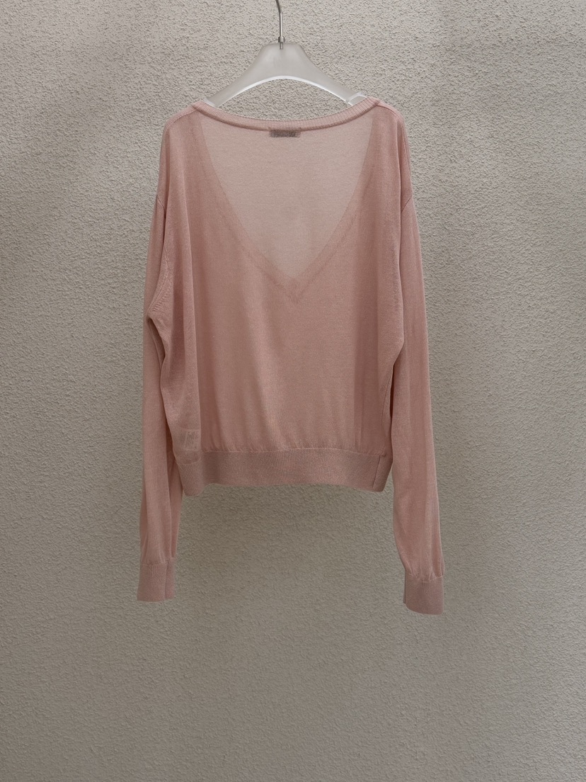 MWE韓國直郵女士新款休閑26春夏人氣推薦職業26夏季針織衫深VMWE針織衫