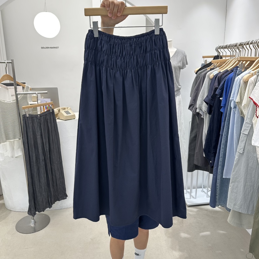 GOLDEN MARKET韓國直郵女裝新品熱賣26春夏職業時尚長裙GOLDEN MARKET長裙圖色2
