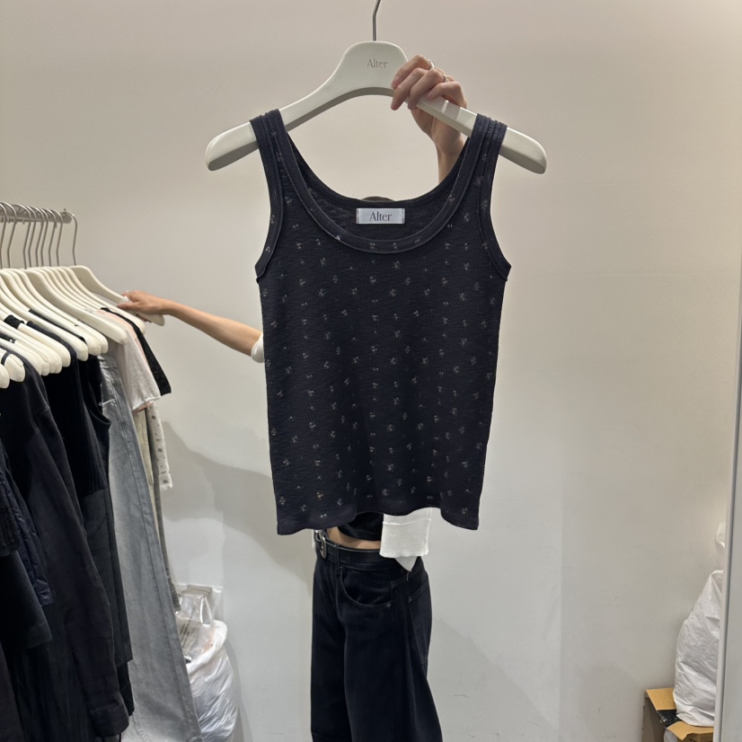 ALTER韓國東大門代購女裝新款人氣26春夏熱賣時尚吊帶背心Alter吊帶/背心圖色2