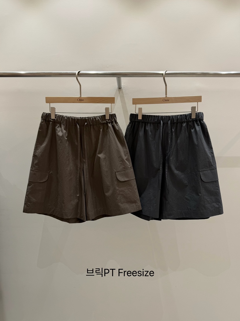 OREE韓國代購女裝新品26春夏26夏季人氣職業時尚熱賣短褲OREE短褲
